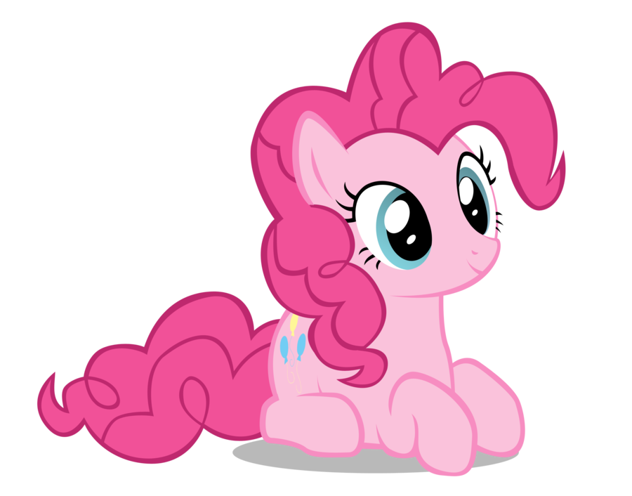 Pinkie Pie sitting down