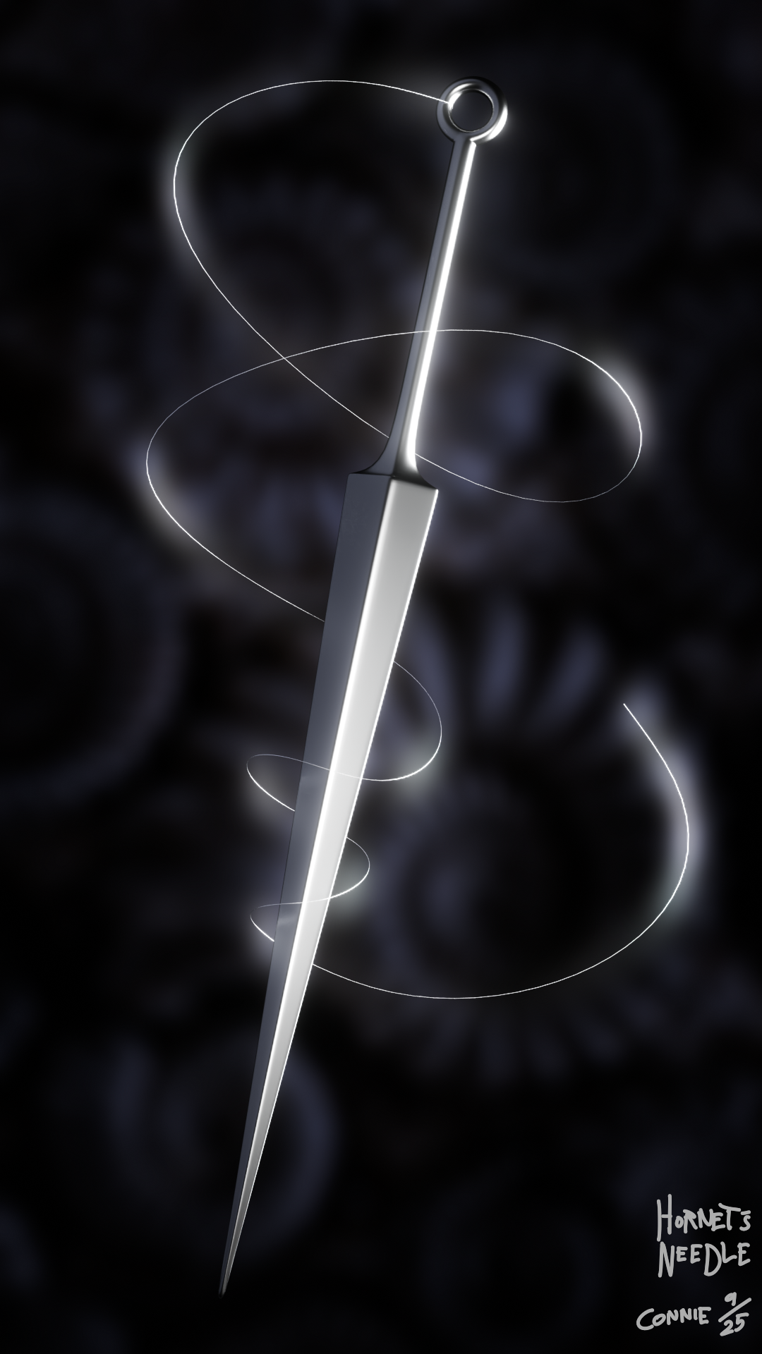 3D art: hornet’s needle