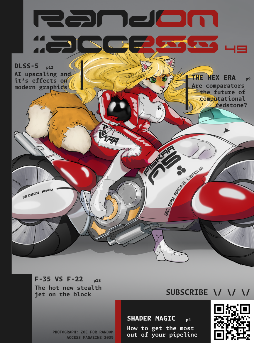 art: zoe for random access magazine