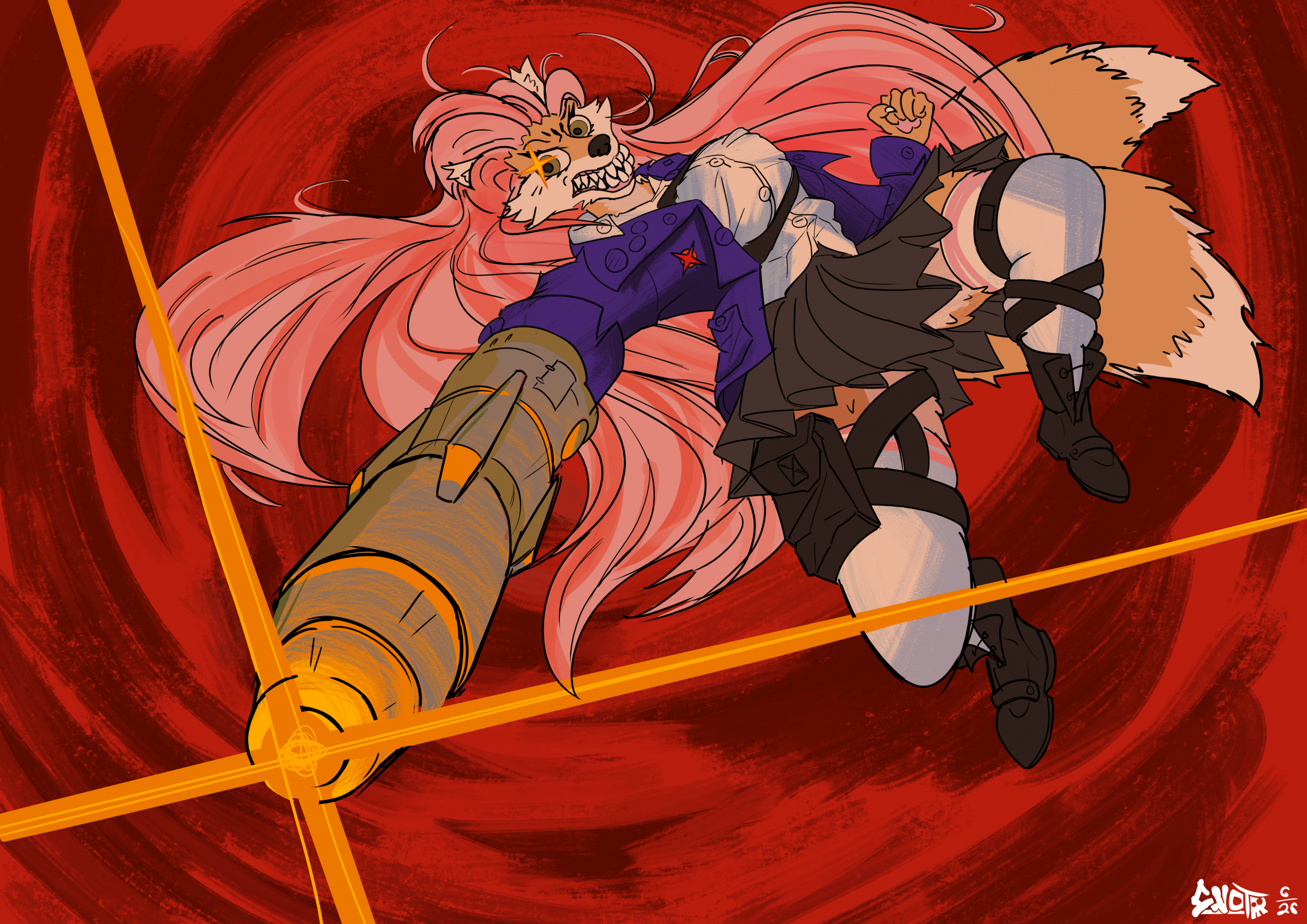 art: arm cannon